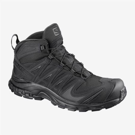 Botas Tacticas Salomon XA FORCES MID Hombre Negras (ES-OQRY)